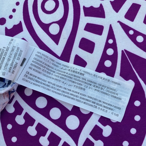 NWOT Abercrombie & Fitch Floral Halter Drape Top - Picture 6 of 7